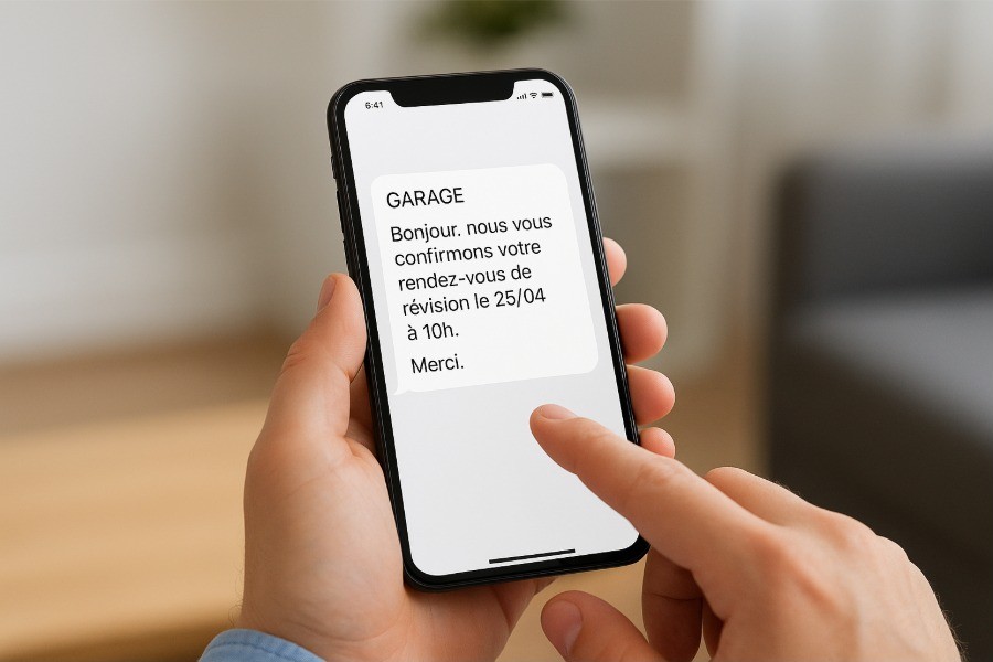 Sms de confirmation